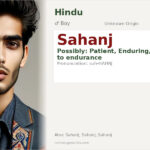 Sahanj Name Meaning and Details
