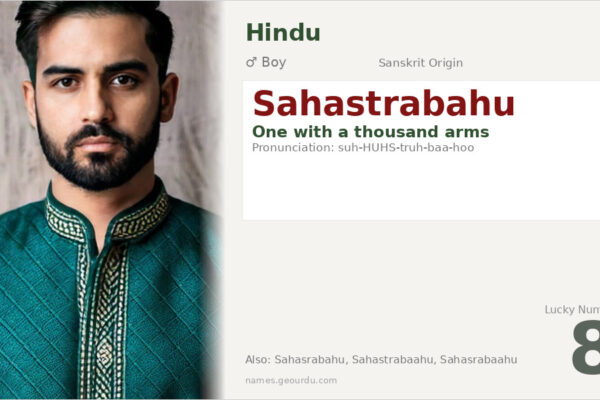 Sahastrabahu Meaning — Sanskrit Origin, Hindu Boy Name & Mythology (2025)