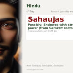 Sahaujas Name Meaning and Details