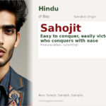 Sahojit Name Meaning and Details
