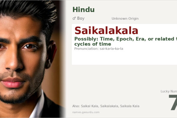 Saikalakala Name Meaning — Origin, Gender & Details (2025)