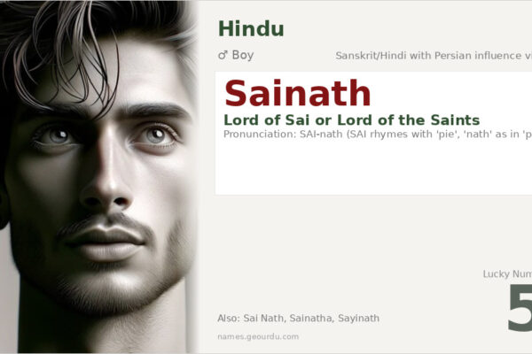 Sainath Name Meaning — Origin, Gender & Details (2025)