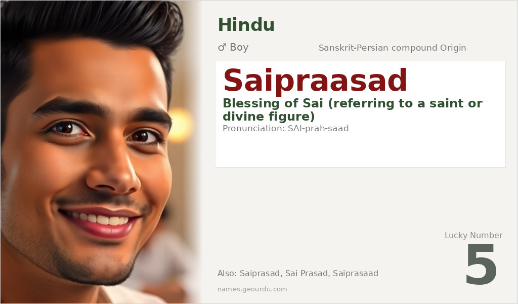 Saipraasad Name Meaning and Details