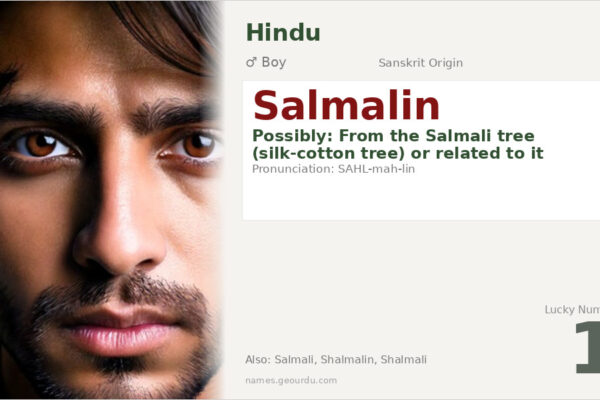 Salmalin Meaning — Origin, Gender & Details (2025)