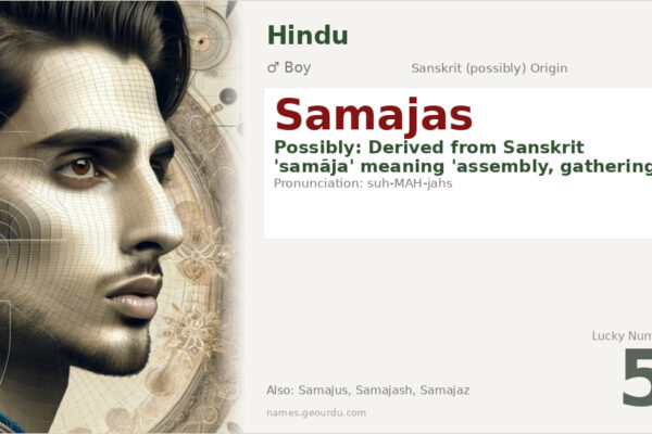 Samajas Name Meaning — Origin, Gender & Details (2025)