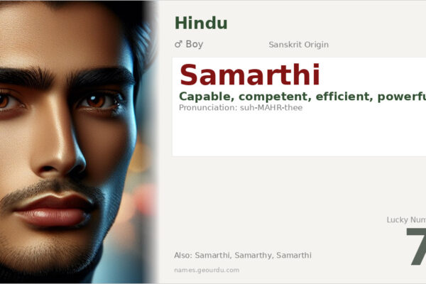 Samarthi Name Meaning — Origin, Gender & Details (2025)