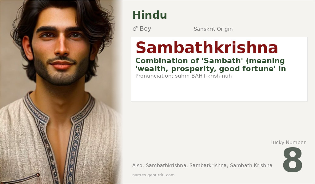 Sambathkrishna Name Meaning and Details