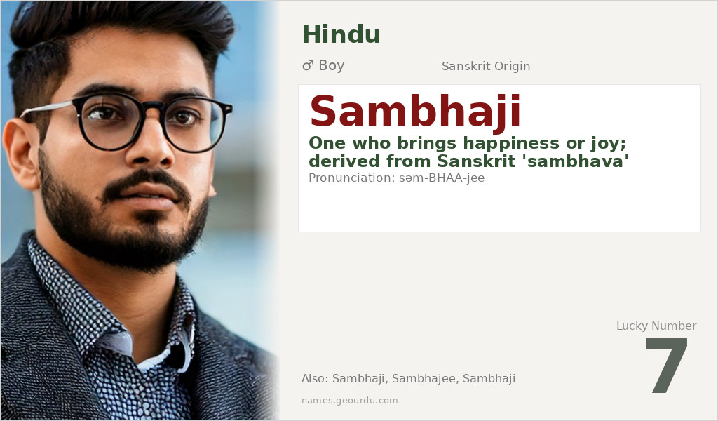 Sambhaji Name Meaning and Details