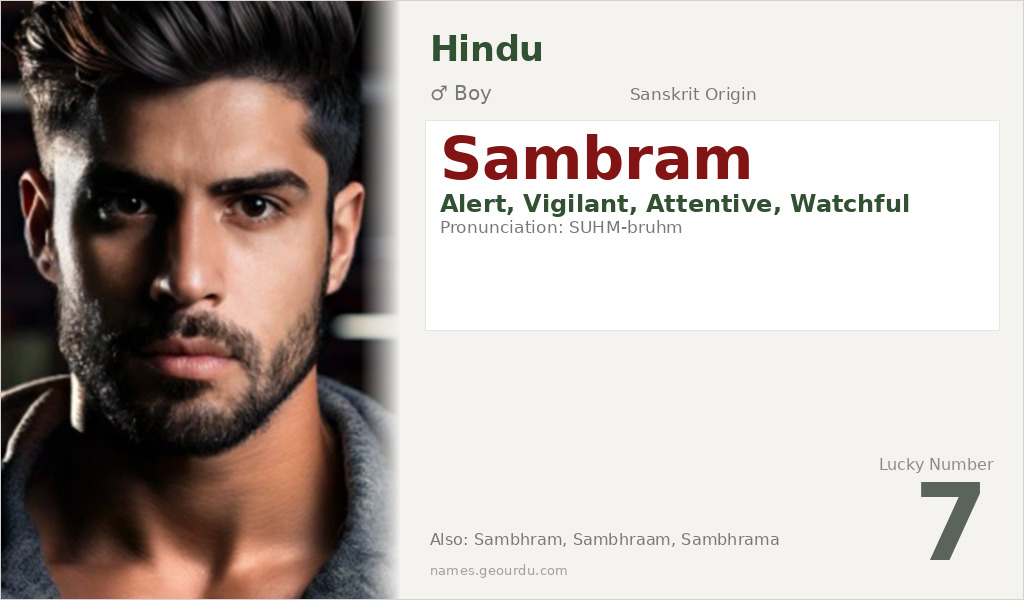 Sambram Name Meaning and Details
