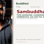 Sambuddha Name Meaning and Details