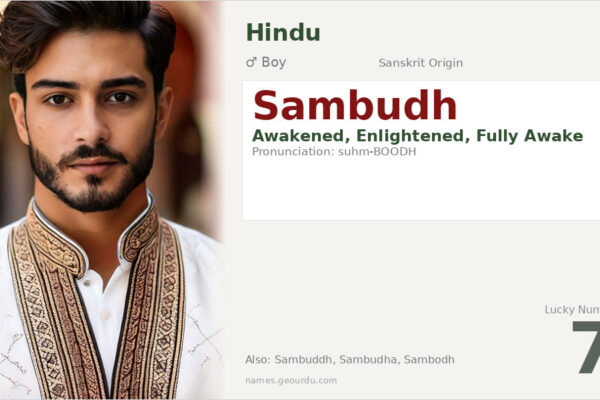 Sambudh Name Meaning — Sanskrit Origin, Boy Name & Details (2025)