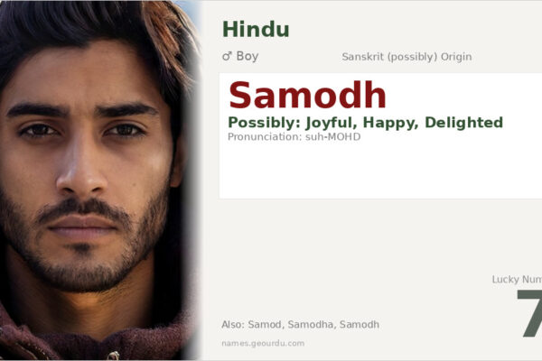 Samodh Name Meaning — Origin, Gender & Details (2025)