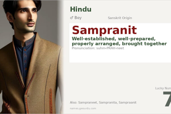 Sampranit Name Meaning — Sanskrit Origin, Boy Name & Details (2025)