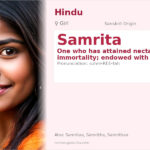 Samrita Name Meaning and Details