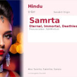Samrta Name Meaning and Details