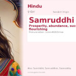 Samruddhi Name Meaning and Details