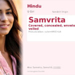 Samvrita Name Meaning and Details