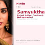 Samyuktha Name Meaning and Details