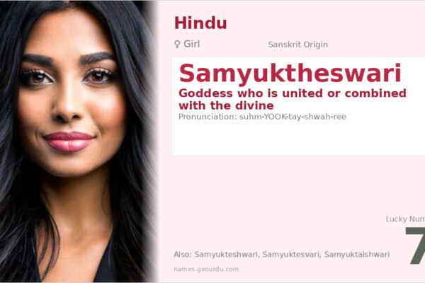 Samyuktheswari Meaning — Sanskrit Origin, Girl Name & Details (2025)