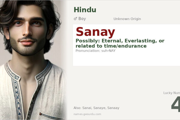 Sanay Name Meaning — Origin, Gender & Details (2025)