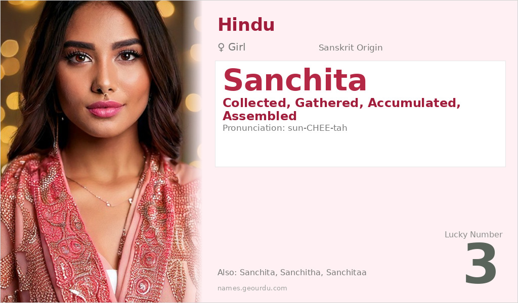 Sanchita Name Meaning and Details