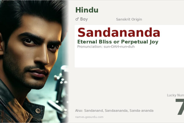 Sandananda Meaning — Sanskrit Origin, Hindu Boy Name & Details (2025)