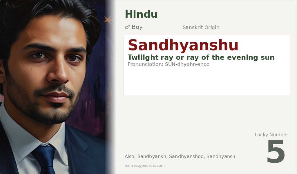 Sandhyanshu Name Meaning and Details