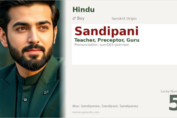 Sandipani Meaning — Sanskrit Origin, Boy Name & Guru Significance (2025)