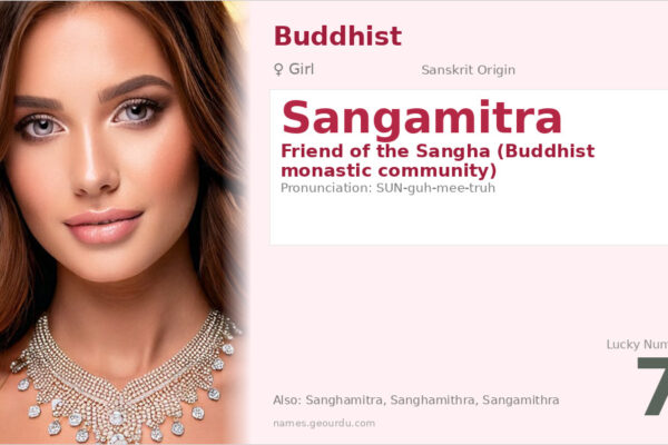 Sangamitra Name Meaning — Buddhist Origin, Girl Name & History (2025)