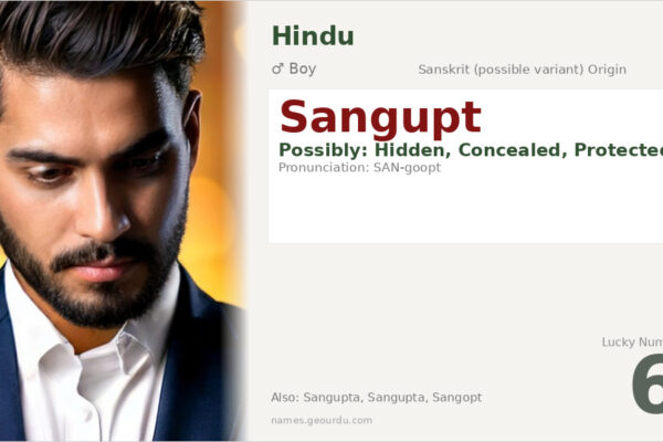Sangupt Name Meaning — Origin, Gender & Details (2025)