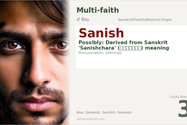 Sanish Name Meaning — Origin, Gender & Details (2025)