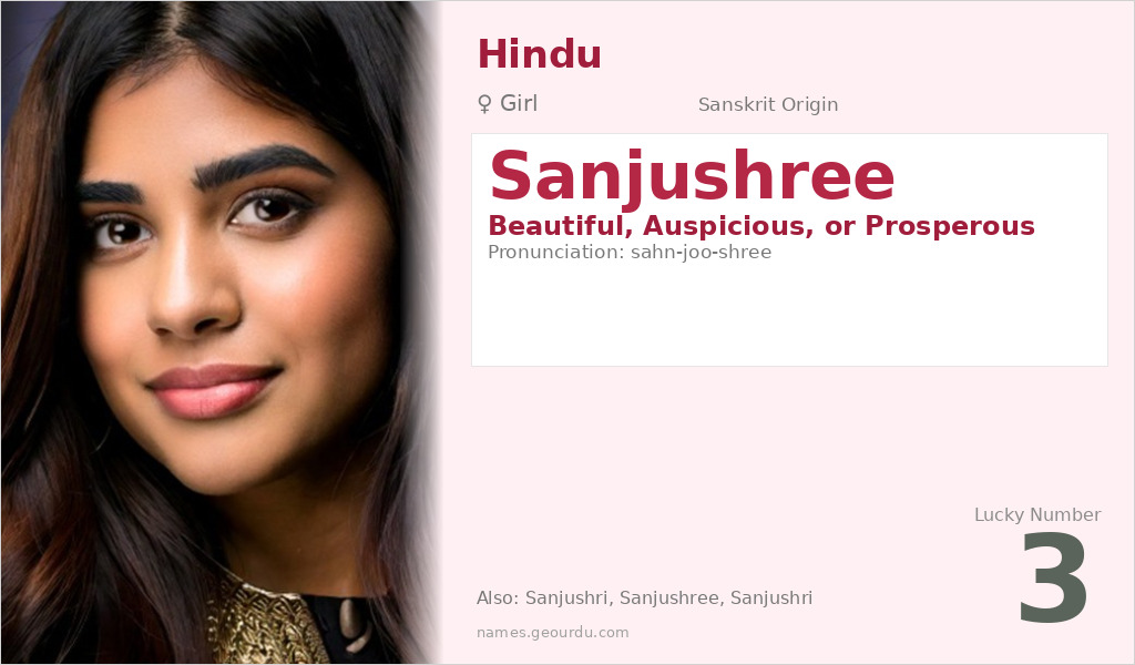Sanjushree Name Meaning and Details