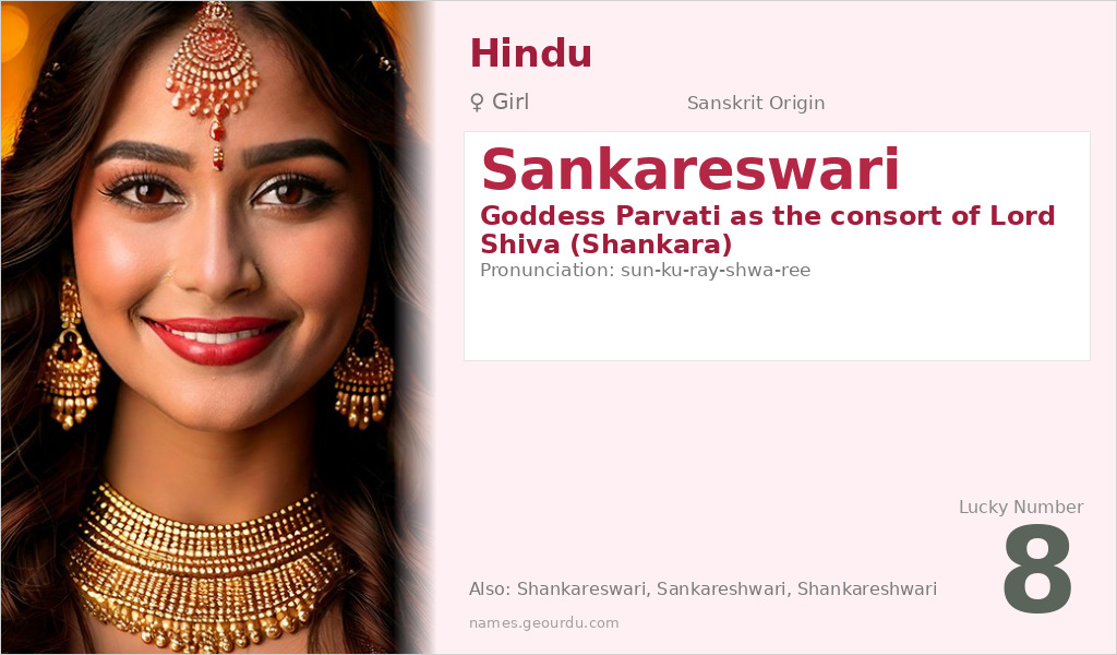 Sankareswari Name Meaning and Details