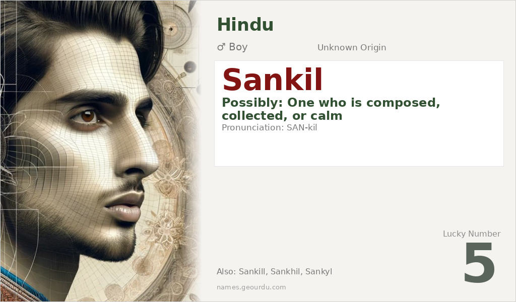Sankil Name Meaning and Details