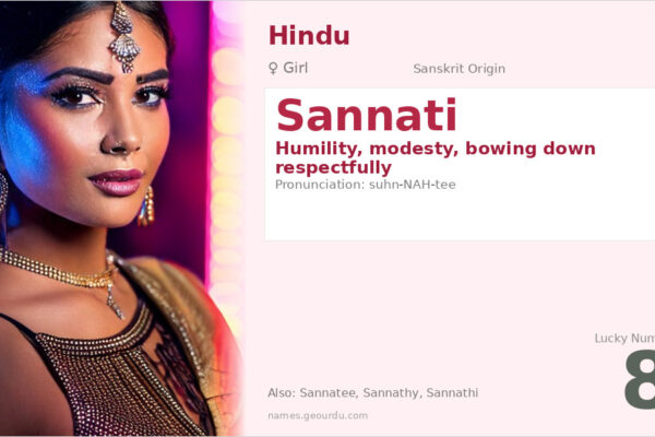 Sannati Name Meaning — Sanskrit Origin, Girl Hindu Name & Details (2025)