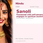 Sanoli Name Meaning and Details