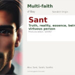 Sant Name Meaning and Details