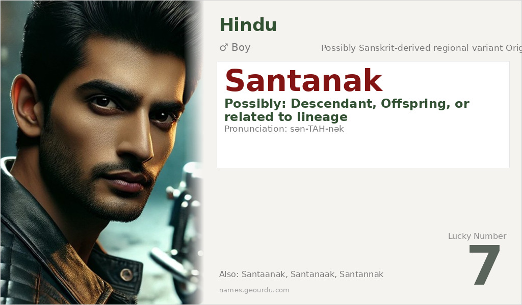 Santanak Name Meaning and Details