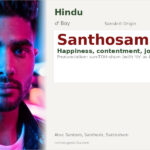 Santhosam Name Meaning and Details