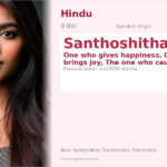 Santhoshitha Name Meaning and Details