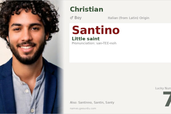 Santino Name Meaning — Origin, Gender & Details (2025)