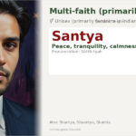 Santya Name Meaning and Details