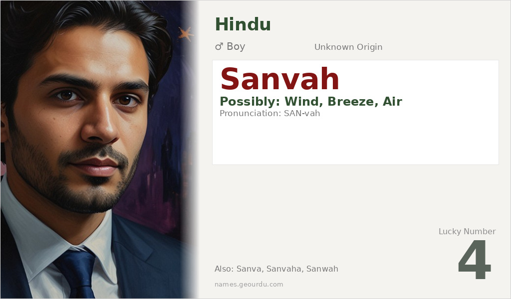 Sanvah Name Meaning and Details
