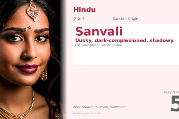 Sanvali Name Meaning — Sanskrit Origin, Girl Hindu Name (2025)
