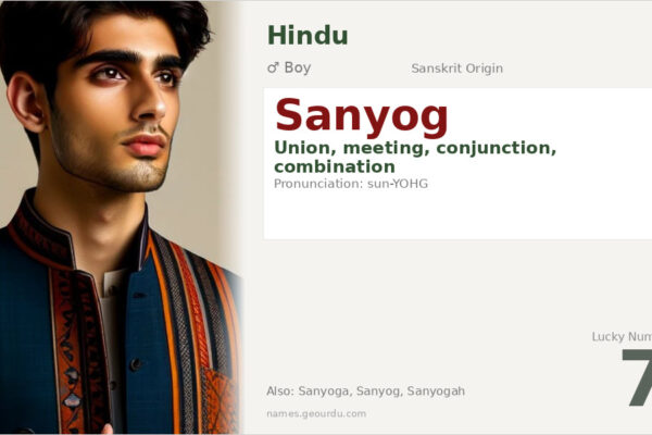 Sanyog Name Meaning — Sanskrit Origin, Boy Name & Details (2025)
