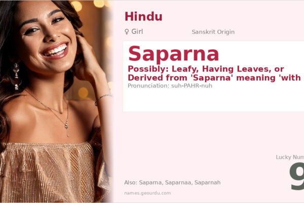Saparna Name Meaning — Origin, Gender & Details (2025)