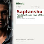 Saptanshu Name Meaning and Details