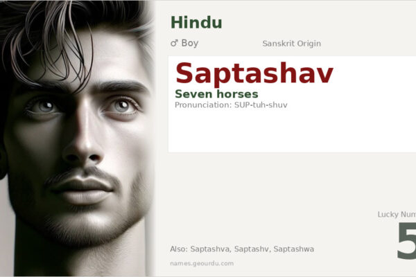 Saptashav Meaning — Sanskrit Origin, Boy Name & Details (2025)