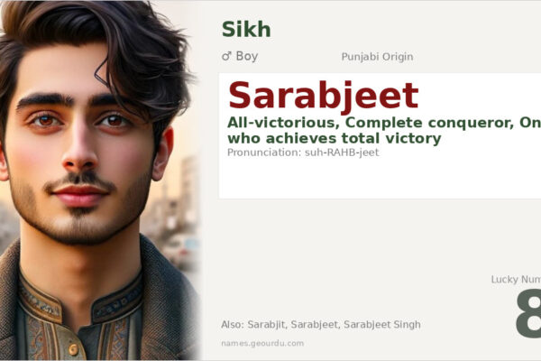 Sarabjeet Name Meaning — Punjabi Origin, Boy Name & Complete Guide (2025)