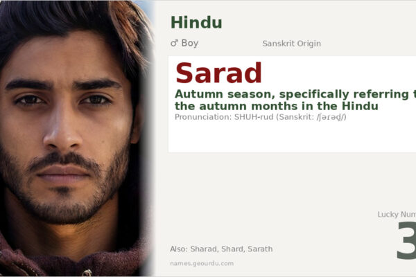 Sarad Name Meaning — Sanskrit Origin, Boy Name & Details (2025)